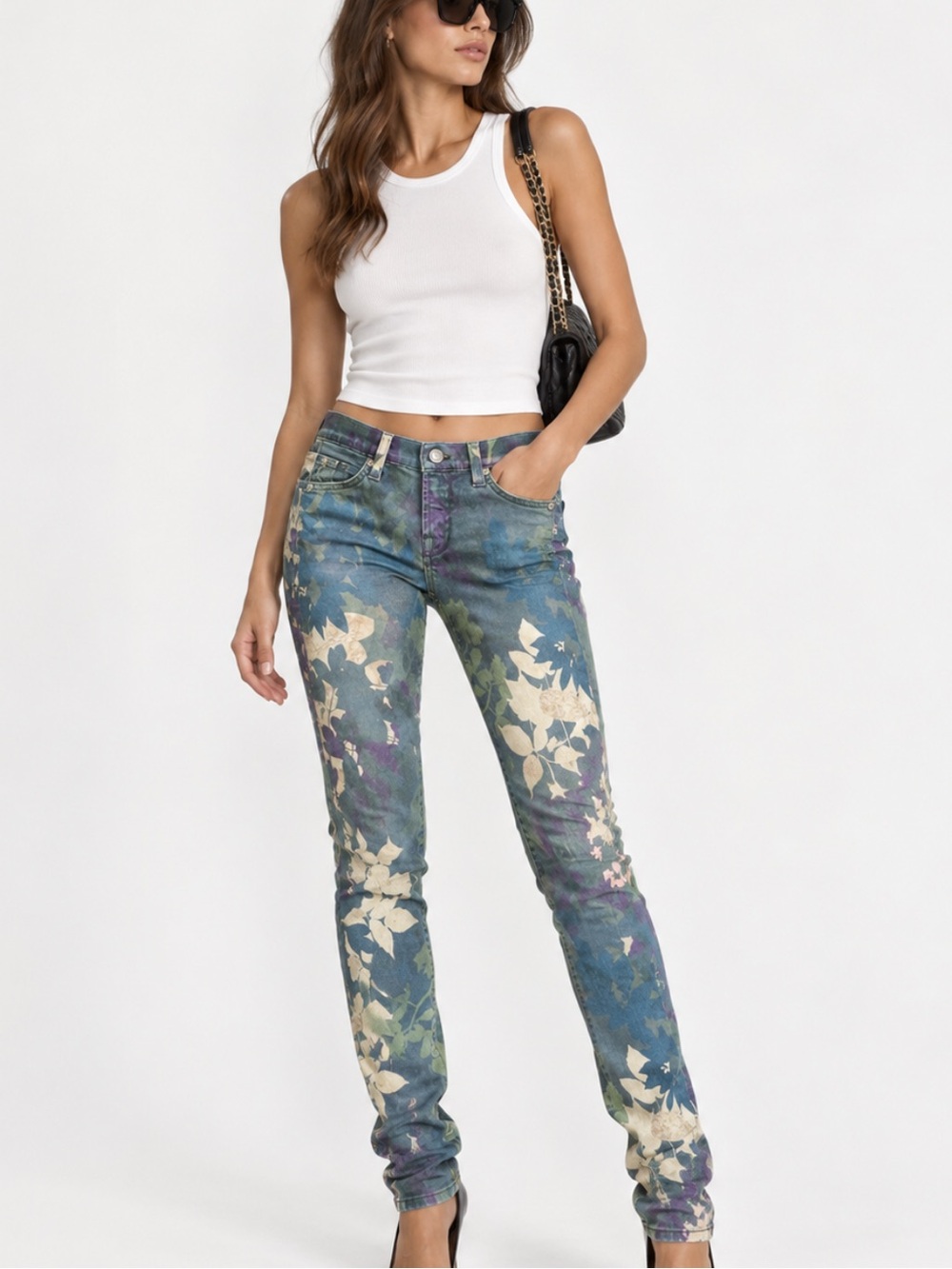 7 For All Mankind Skinny Jeans – Size US 23 – Like New – Premium Denim